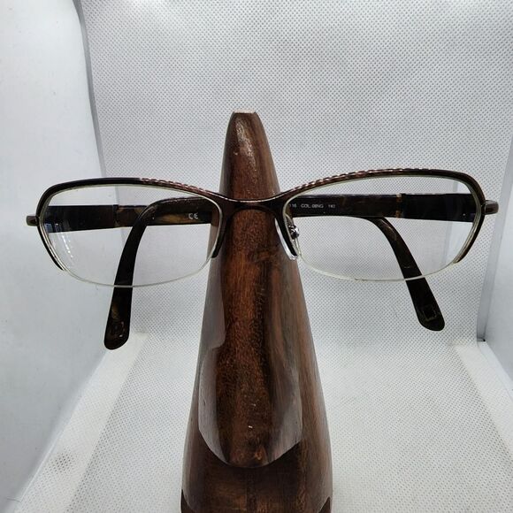 Escada Brown Prescription Glasses Frames - Picture 1 of 10